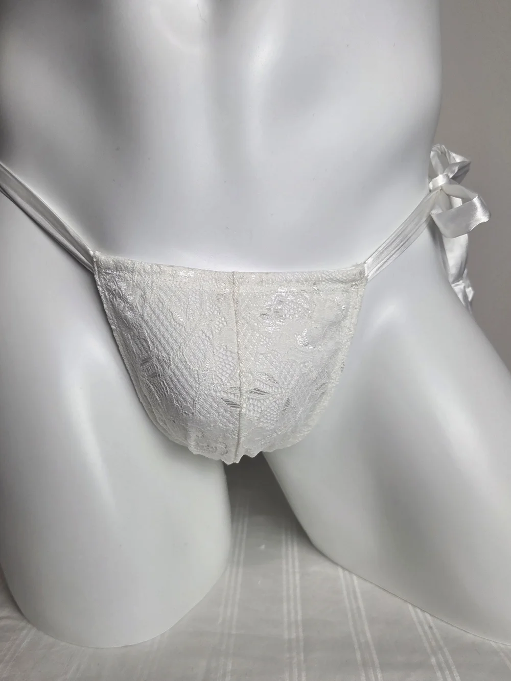 Cosabella White Tie-Side Brief